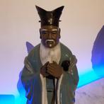 Zeldzaam vintage Chinees beeldje Wanjiang geglazuurd aardewe, Ophalen of Verzenden, Zo goed als nieuw