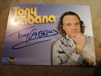 Fotokaart met handtekening Tony cabana, Verzenden