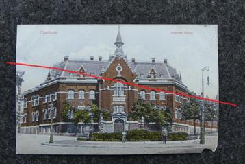 Postkaart 27/10/1912 Charleroi, Athénée Royal, België