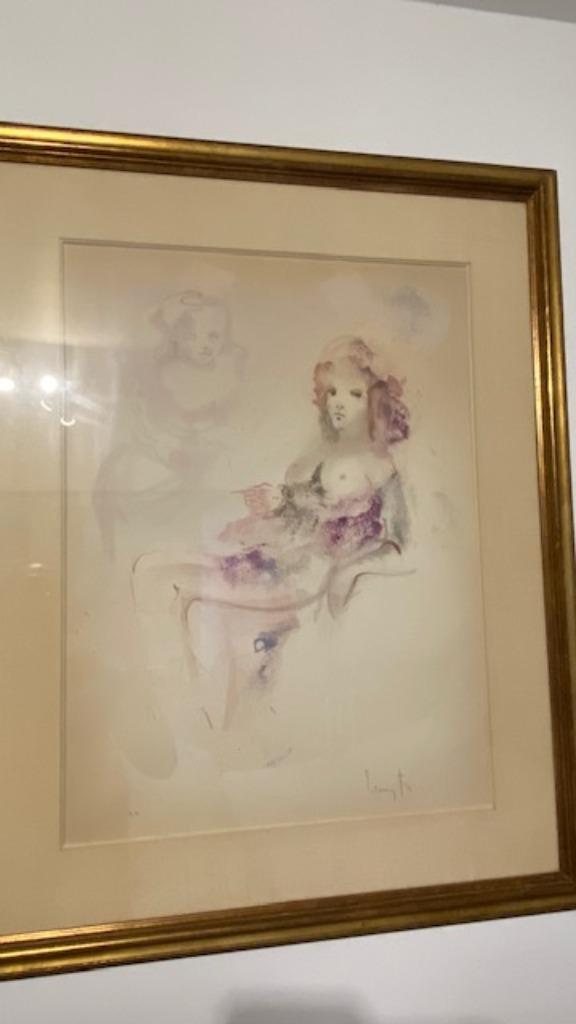 Lithographie Léonor Fini épreuve d'artiste signée, Antiek en Kunst, Kunst | Litho's en Zeefdrukken, Ophalen