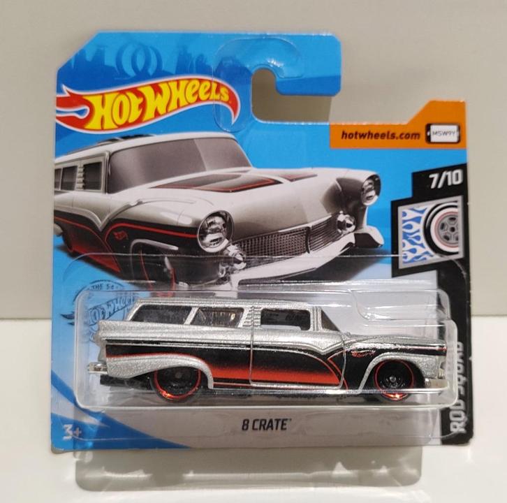Hot Wheels 8 Crate Rod Squad (2020), Hobby en Vrije tijd, Modelauto's | Overige schalen, Ophalen of Verzenden