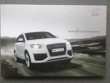 Audi Q7 V12 TDI Boek beschikbaar voor biedingen