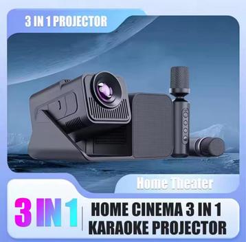 3-in-1 Projector | Speaker | Karaoke beschikbaar voor biedingen