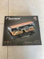 Machine à croque monsieur de marque bestron, Elektronische apparatuur, Contactgrills, Ophalen of Verzenden, Zo goed als nieuw