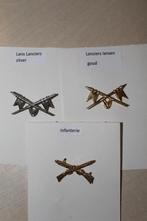 3x epaulette insigne, Collections, Objets militaires | Général, Enlèvement ou Envoi, Armée de terre, Emblème ou Badge