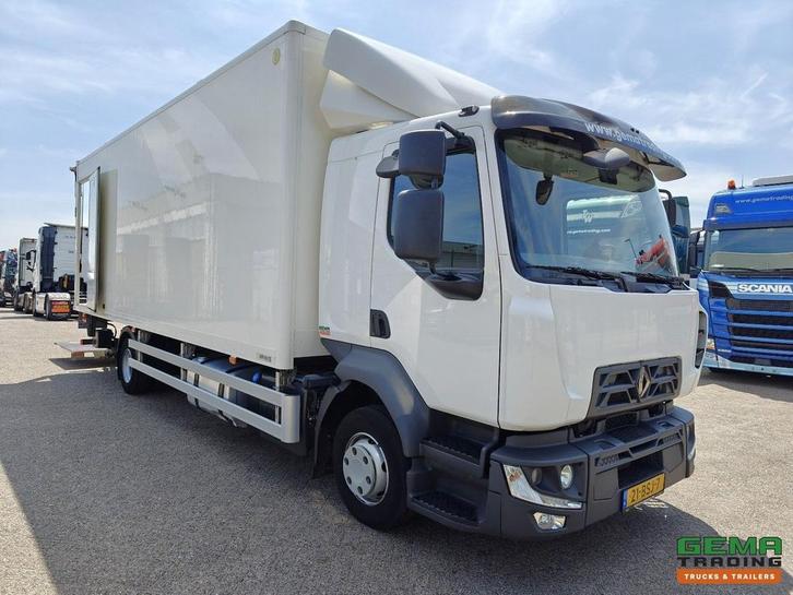 Renault D240 4x2 HalveSlaapcab Euro6E - Gesloten Bak 7.2m -, Auto's, Vrachtwagens, ABS, Airconditioning, Cruise Control, Electronic Stability Program (ESP)