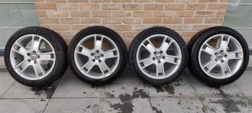 Volvo 17'' originele velgen + zeer goede zomerbanden A-merk beschikbaar voor biedingen