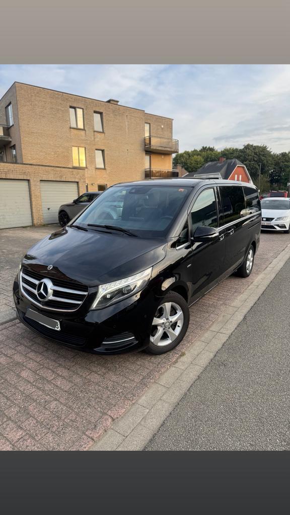V250d 2017 avant-garde !, Auto's, Mercedes-Benz, Particulier, V-Klasse, Diesel, Euro 6, 5 deurs, Automaat, Zwart, Ophalen