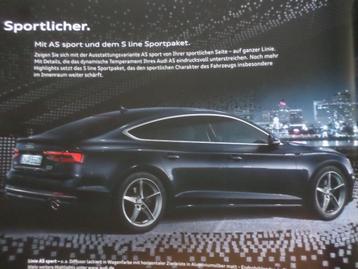 Audi A5-S5 Coupe & Cabrio 2017 Brochure beschikbaar voor biedingen