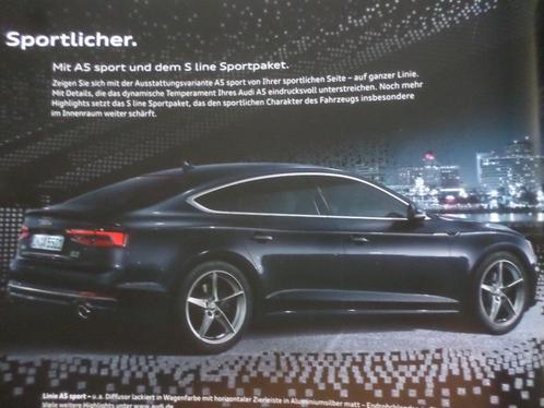 Audi A5-S5 Coupe & Cabrio 2017 Brochure, Boeken, Auto's | Folders en Tijdschriften, Audi, Ophalen of Verzenden