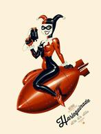 Harley Quinn, Collections, Posters & Affiches, Comme neuf, Enlèvement ou Envoi