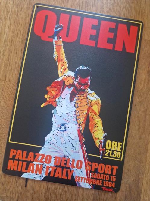 Metalen wandplaat Queen, Verzamelen, Merken en Reclamevoorwerpen, Nieuw, Ophalen of Verzenden