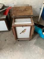 vinkenkooi, Enlèvement, Utilisé, Bois, Cage à oiseaux