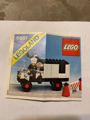 Vinted setje 6681 Lego politie busje beschikbaar voor biedingen