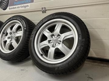 17inch Originele Audi Velgen set! 5x112 ZGN A merk banden! V beschikbaar voor biedingen