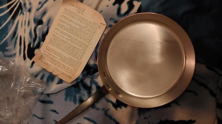 Koperen pan, Huis en Inrichting, Keuken | Potten en Pannen, Zo goed als nieuw, Ophalen