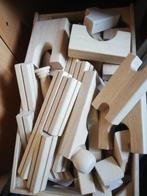 Houten kist met mooie houten blokken, Kinderen en Baby's, Ophalen, Gebruikt, Overige typen