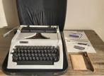 Vintage typemachine 1970 Erika Robotron 150 met koffer, Divers, Machines à écrire, Comme neuf, Enlèvement