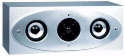Center speaker 2-Weg, 60 Watt Zilver-Grijs Nieuw, Audio, Tv en Foto, Luidsprekerboxen, Nieuw, Center speaker, 60 tot 120 watt
