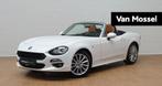 Fiat 124 Spider 1.4T Lusso+gps+camera+park pilot+leder, Auto's, 1025 kg, Gebruikt, 4 cilinders, Cabriolet