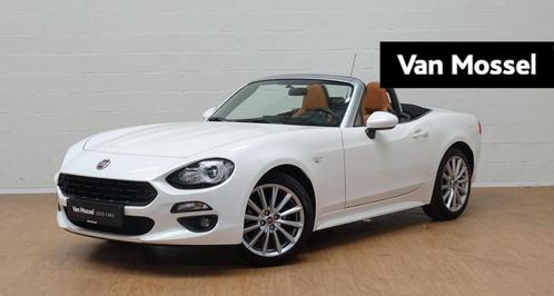 Fiat 124 Spider 1.4T Lusso+gps+camera+park pilot+leder, Auto's, Fiat, Bedrijf, Te koop, 124 Spider, ABS, Airbags, Airconditioning