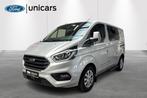 Ford Transit Custom 300L 2.0TD130Pk/96Kw A6 FWD Limited DC, 177 g/km, Stof, Gebruikt, 4 cilinders