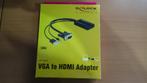 VGA to HDMI adapter, Informatique & Logiciels, Pc & Câble réseau, Enlèvement ou Envoi, Neuf