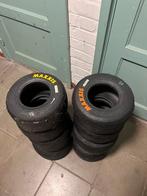 2 set Maxxis Oranje en Geel slicks te koop, Sport en Fitness, Karting, Ophalen of Verzenden, Gebruikt, Onderdelen Kart