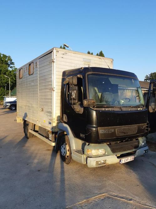 3 paards vrachtwagen, Dieren en Toebehoren, Paarden en Pony's | Trailers en Aanhangwagens, Zo goed als nieuw, 3-paards trailer