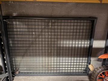 Dubbele poort/hekken 2x140cm beschikbaar voor biedingen