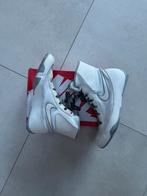 Nike machomai 2 boksschoenen wit, Sport en Fitness, Ophalen of Verzenden, Zo goed als nieuw, Boksschoenen