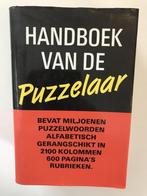 Te Koop Boek HANDBOEK VAN DE PUZZELAAR, Boeken, Ophalen of Verzenden, Zo goed als nieuw, Rebo production