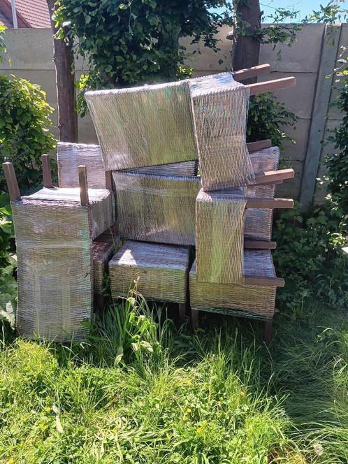 lot de 6 chaises de jardin =30€ les 6 !!!!, Tuin en Terras, Tuinstoelen, Gebruikt, Wicker, Ophalen