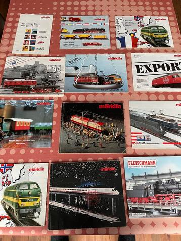 Catalogen en tijdschriften fleischmann en Märklin ho en n