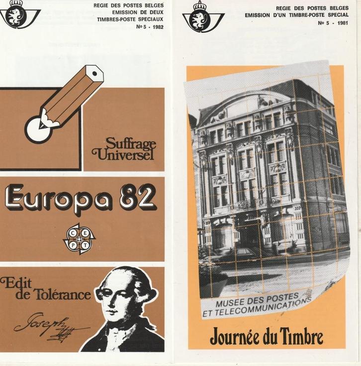 lot van 6 stuks ,,FDC – Eerste dagafstempeling uitgifte post, Postzegels en Munten, Postzegels | Europa | België, Gestempeld, 1e dag stempel
