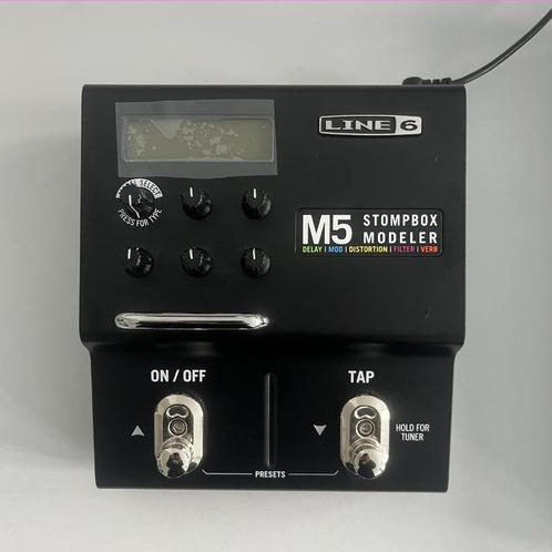 Line6 M5 Stompbox NIEUWSTAAT + garantie, Musique & Instruments, Effets, Neuf, Multi-effet, Enlèvement ou Envoi