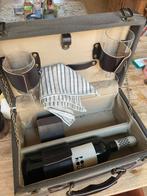 une mallette à vin, Hobby en Vrije tijd, Picknickmanden, Ophalen, Zo goed als nieuw