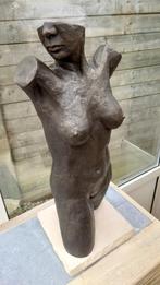 Groot bronzen beeld - naakte vrouw - brons (Ron Deblaere), Antiquités & Art, Antiquités | Bronze & Cuivre, Bronze, Enlèvement