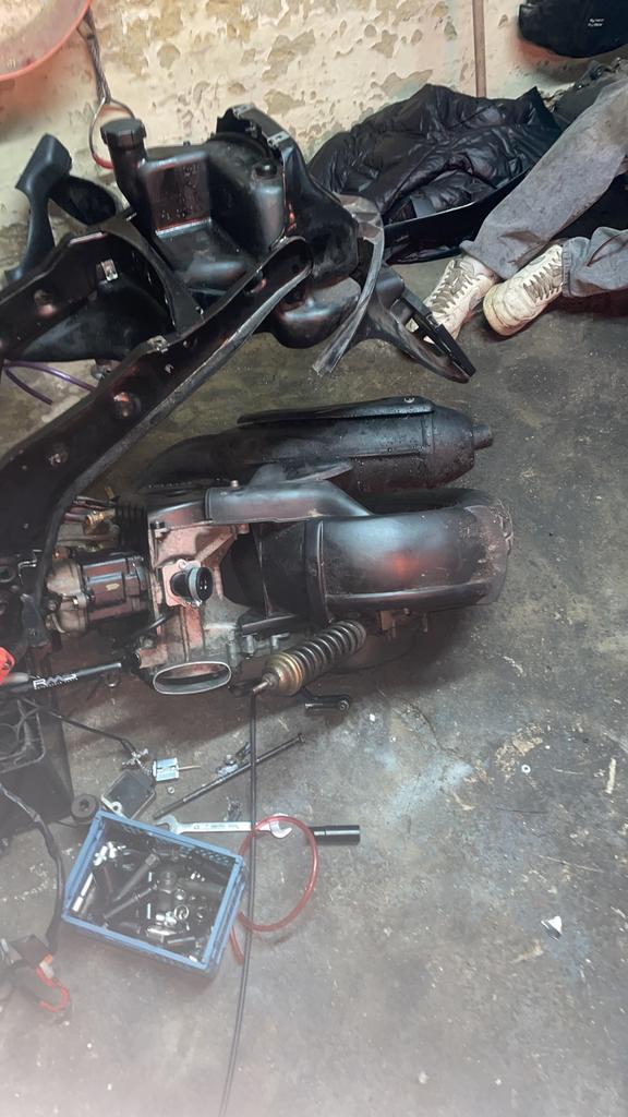 Zip sp 98 vork, Fietsen en Brommers, Brommeronderdelen | Snorfietsen, Zo goed als nieuw, Ophalen