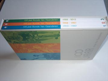 Boxset - 100 jaar Ronde van Vlaanderen - delen 1 - 2 - 3, Boeken, Lopen en Fietsen, Ophalen of Verzenden, Zo goed als nieuw, Luc Schoonjans