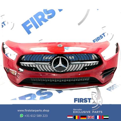 W177 AMG LINE VOORBUMPER A KLASSE 2021 COMPLEET MET DIAMOND, Auto-onderdelen, Carrosserie, Bumper, Mercedes-Benz, Voor, Gebruikt