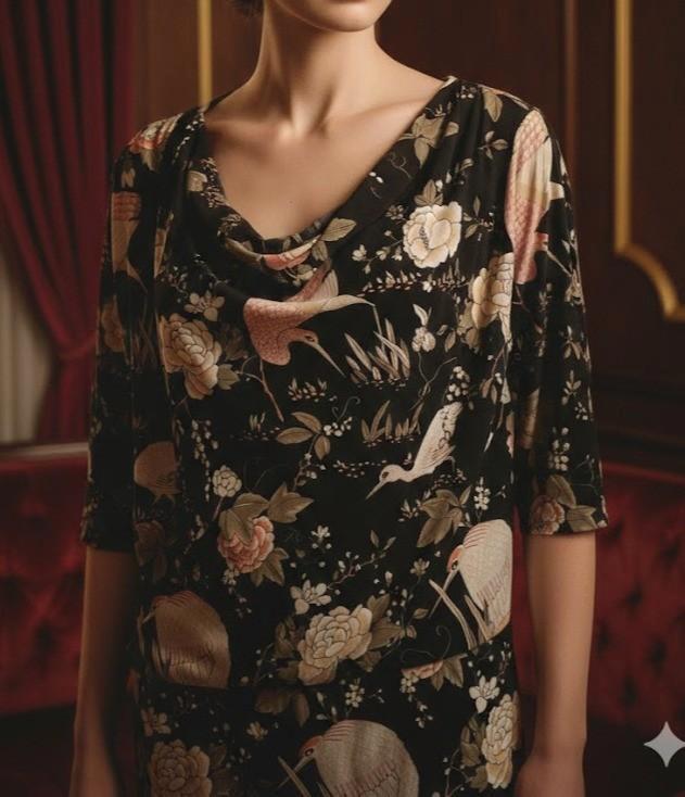 leuke jurk van morgen, Kleding | Dames, Jurken, Zo goed als nieuw, Maat 38/40 (M), Knielengte, Verzenden