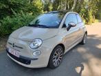 Fiat 500 Lounge 1,2 - VERKOCHT!!, Auto's, Fiat, Voorwielaandrijving, 4 cilinders, Beige, Leder