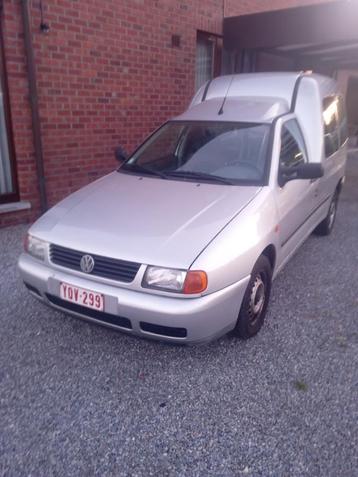 Volkswagen Caddy 2, Autos, Argent ou Gris, Achat, 2 places, Noir
