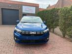 Dacia Sandero1.0 Benzine 2024 Navi Apple Carplay LED Euro6, Auto's, Stof, Blauw, Bedrijf, 5 deurs