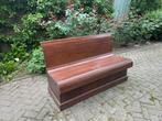 Houten bankje, Ophalen