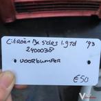 Citroen BX 1.9 TD 1993 Wagennr 2400038  Voorbumper, Autos : Pièces & Accessoires, Carrosserie & Tôlerie, -, Enlèvement, Utilisé
