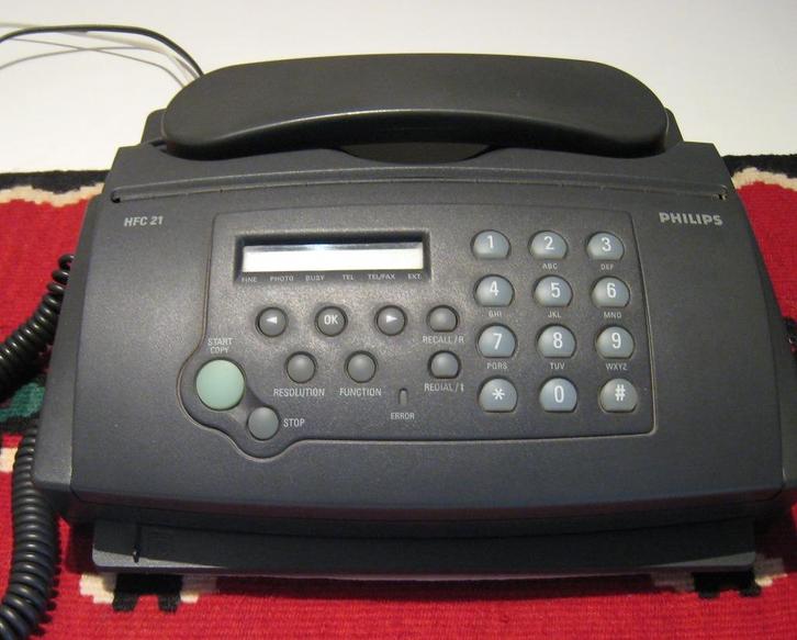 Telefoon+Fax+Kopieer "3in1", Telecommunicatie, Vaste telefoons | Niet Draadloos, Gebruikt, Ophalen