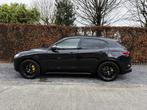 Alfa Romeo Stelvio 2.2 AWD Q4 VELOCE, Auto's, Automaat, USB, Zwart, Leder