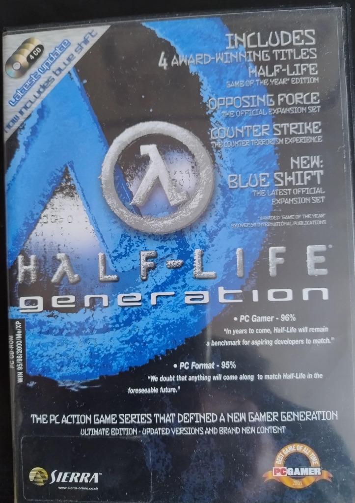 Half-Life generation PC CD-ROM, Games en Spelcomputers, Games | Pc, Zo goed als nieuw, Shooter, Eén computer, Online, Verzenden